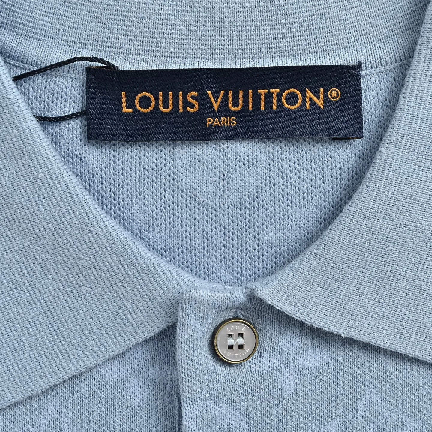 Louis Vuitton/ Light Blue Polo